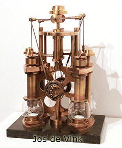 Model Stirlingova motoru